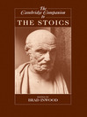 The Cambridge Companion to the Stoics (eBook)